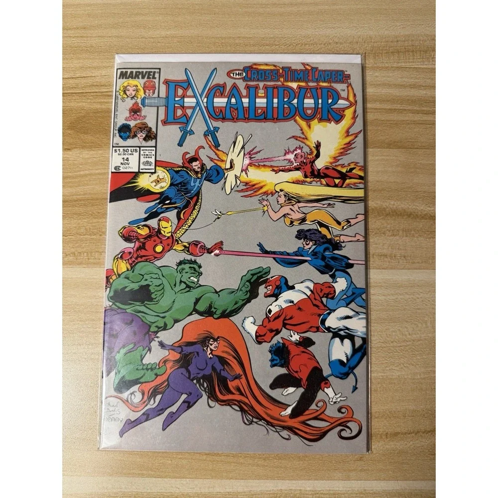 Excalibur #14, 1989 The Cross Time‎ Caper  Marvel